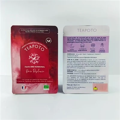 Printed Tea Packaging Bag